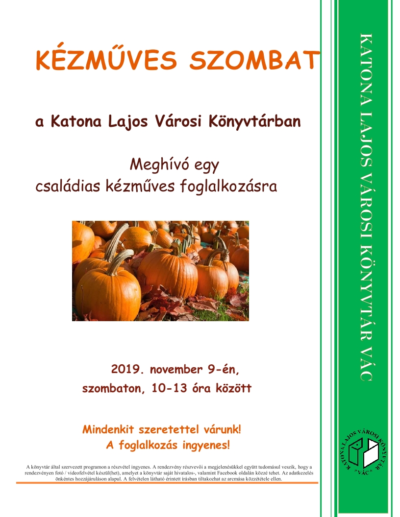 11.09. Kézműves foglalkozás