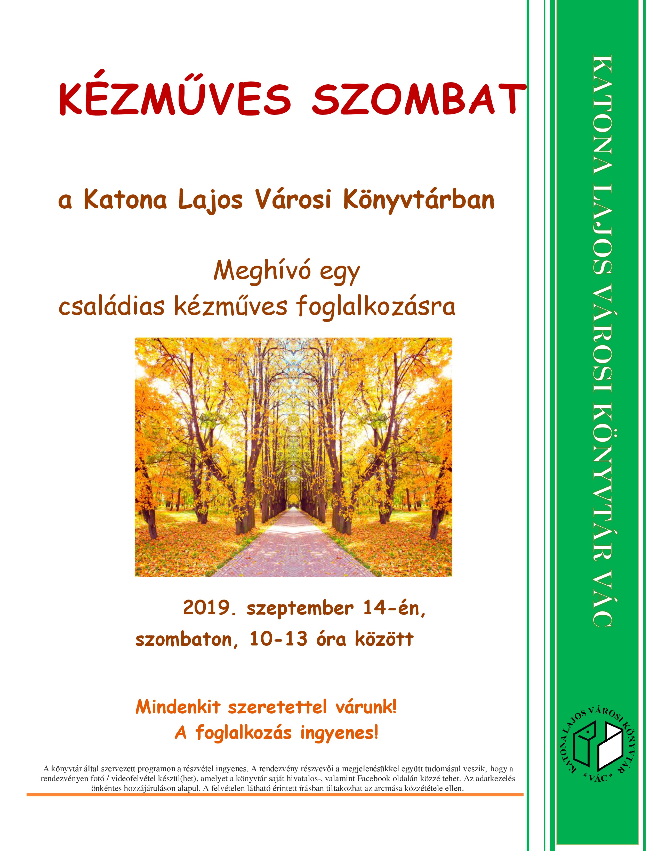 Kézműves szombat