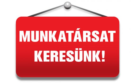 Munkatársat keresünk